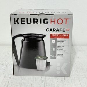 Keurig Hot 2.0 Thermal Carafe 4-Cup  32 oz Vacuum Insulated K-Carafe Open Box